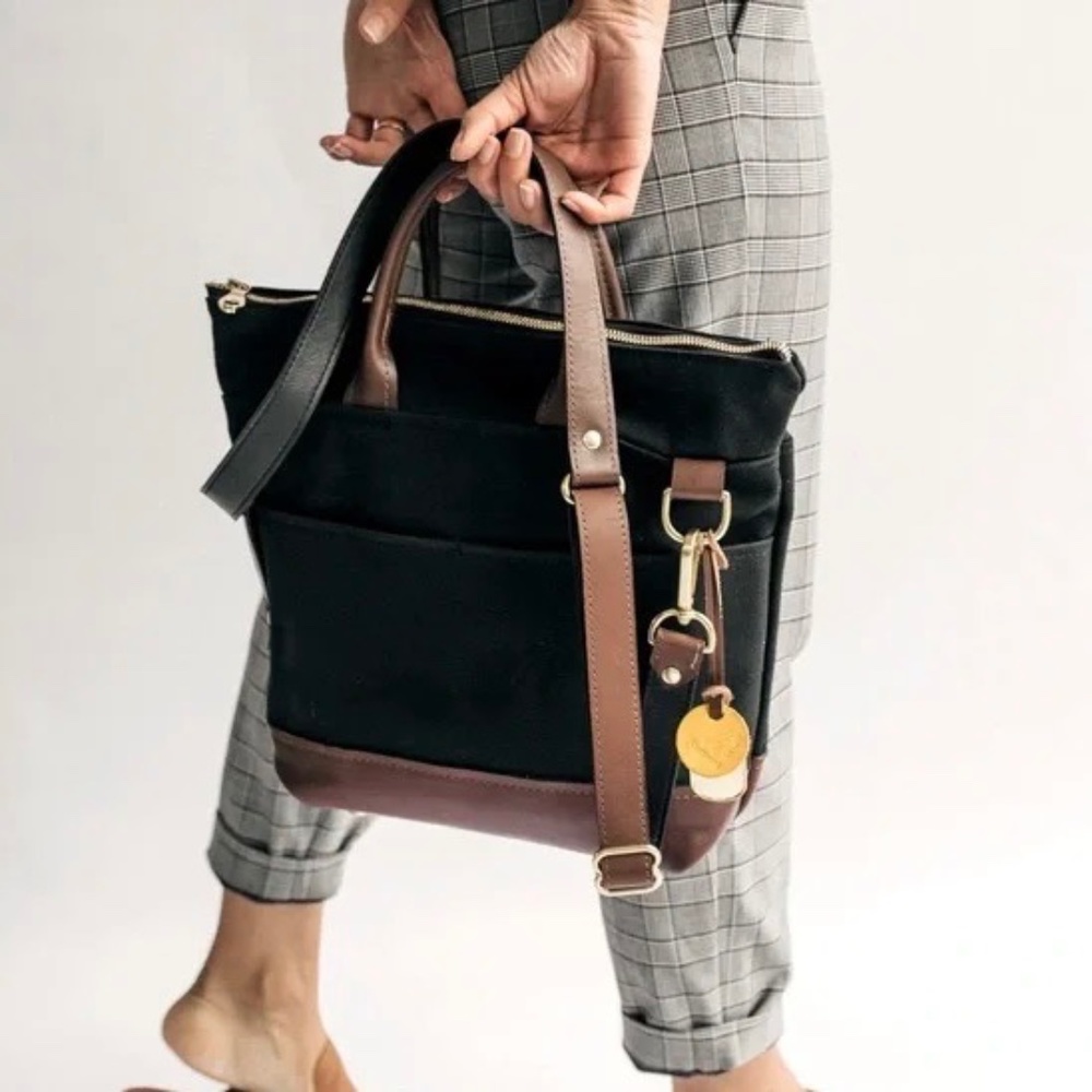 R. Riveter American Handmade Otto Crossbody Handbag B… Gem